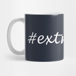 Extrovert Word - Hashtag Design Mug